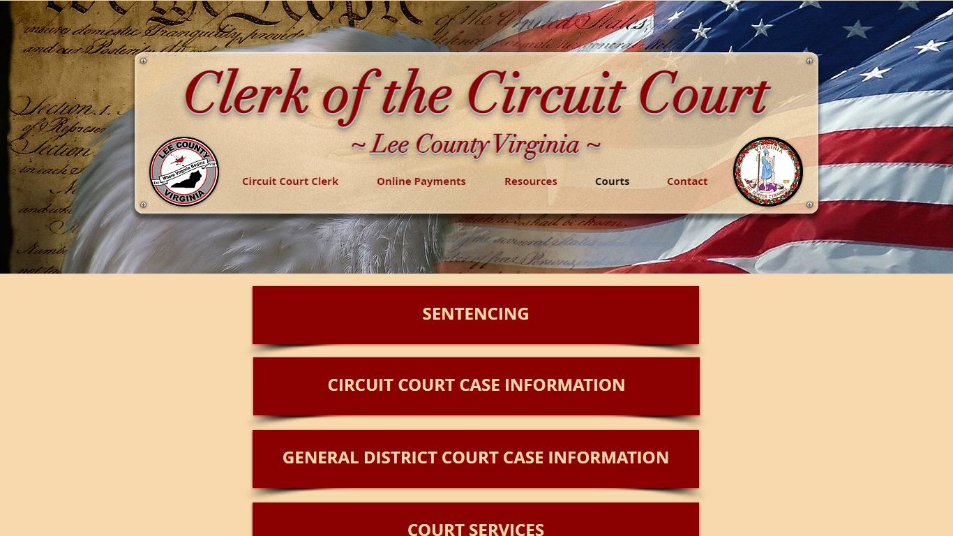 Courts - Circuit Court Clerk for Lee County Virginia